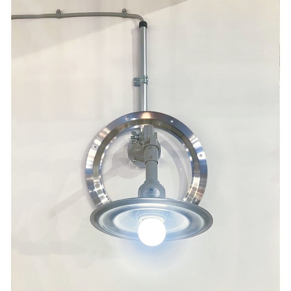 Photo2: MOON Discs Starburst Lampshade 7in (2)