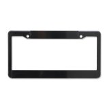 Photo: US Lic. Frame Black Plain
