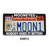 Photo: Custom License Frame US Size Black