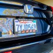Photo2: Raised Kousoku Yuen Logo USA size License Plate Frame (2)