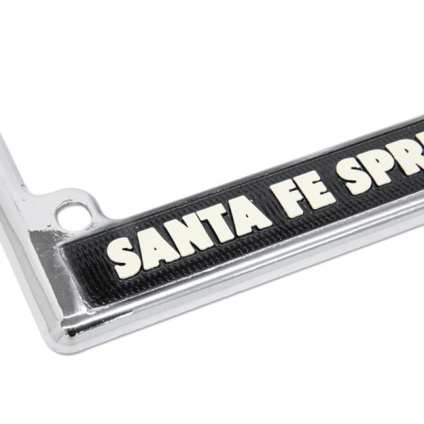 Photo4: MOON Equipped SANTA FE SPRINGS, CA Metal License Frame for US Motorcycle (4)