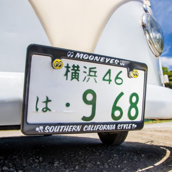 Photo1: New Standard Southern California Style License Plate Frame【MG058】 (1)