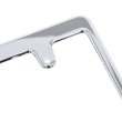 Photo5: New Std. License Plate Frame Chrome Plain 【MG058】 (5)