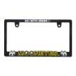 Photo3: Raised MOON Logo License Plate Frame for JPN size (3)