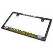 Photo7: Raised MOON Logo License Plate Frame for JPN size (7)