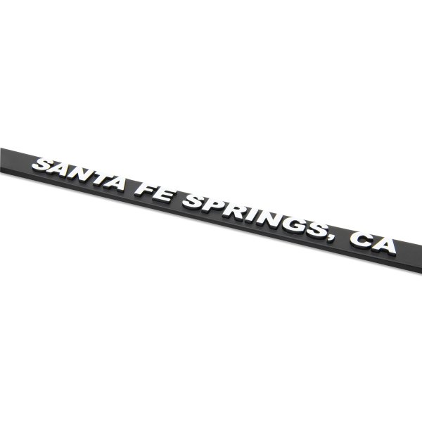 Photo4: Raised MOON Equipped Logo License Plate Frame for JPN size (4)