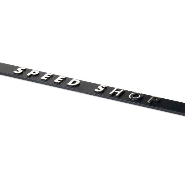 Photo5: Raised MOON Equipped Logo License Plate Frame (Chrome) for JPN size (5)