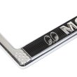 Photo6: Raised MOONEYES Logo Chrome License Plate Frame for JPN size (6)