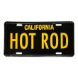 Photo1: MOONEYES California Steel License Plates HOT ROD (1)