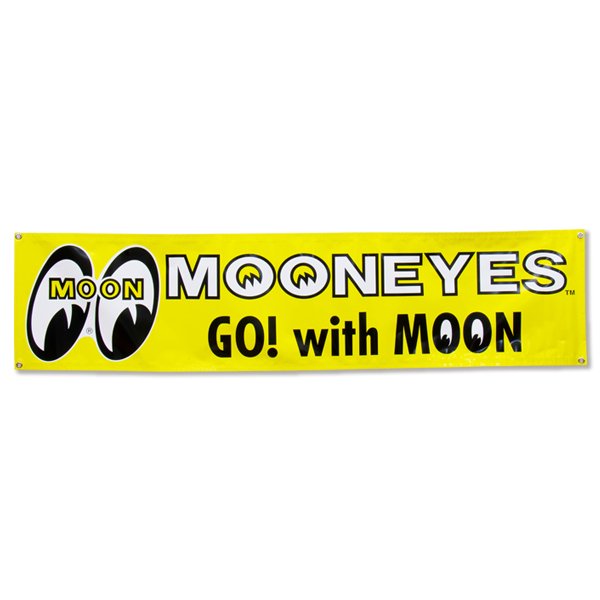 Photo2: MOON Vinyl Banner (2)