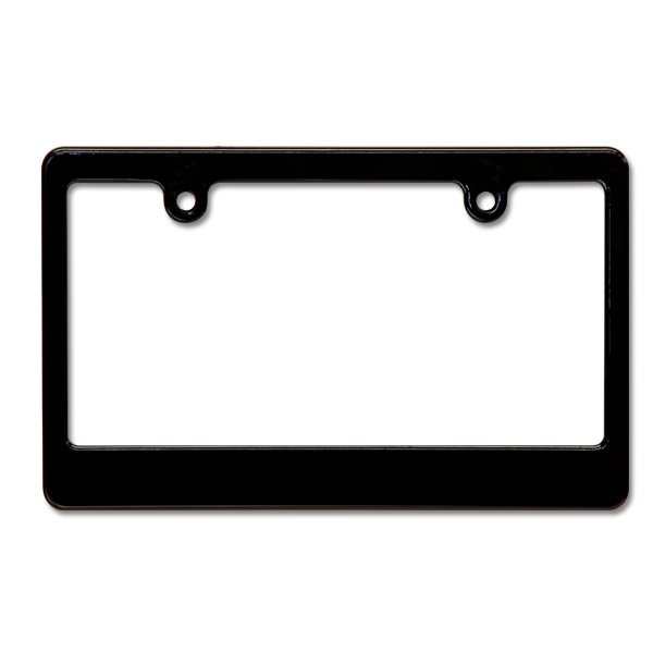 Photo2: Custom License Plate Frame Black for Motorcycle Plane (2)