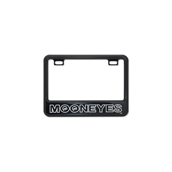 Photo2: 【50cc〜125cc】MOONEYES License Plate Frame for Small Motorcycle Black (2)