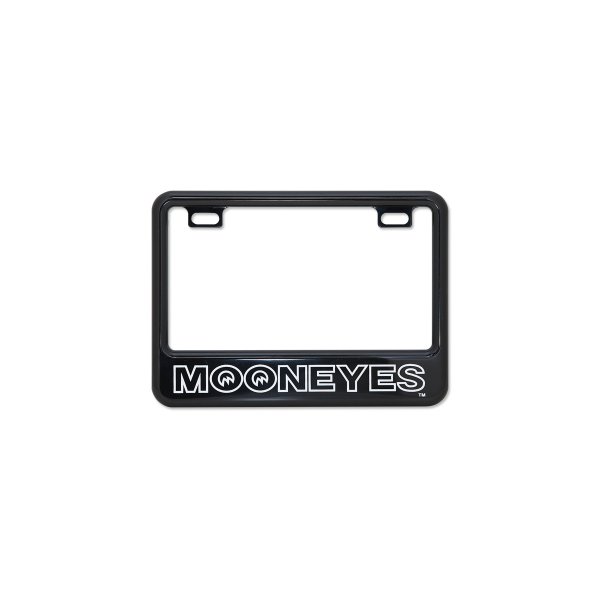 Photo2: 【50cc〜125cc】MOONEYES License Plate Frame for Small Motorcycle Black (2)