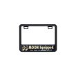 Photo2: 【50cc〜125cc】MOON Equipped License Plate Frame for Small Motorcycle Black (2)