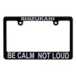 Photo3: Original Custom License Plate Frame Black for Motorcycle (3)