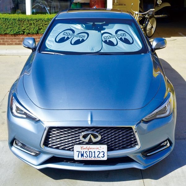 Photo6: MOON Car Sunshade L size (6)