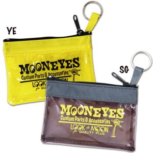 Photo: MOON Key Ring Zippered Pouch