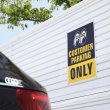 Photo1: MOON Customer Parking Only Plate (1)