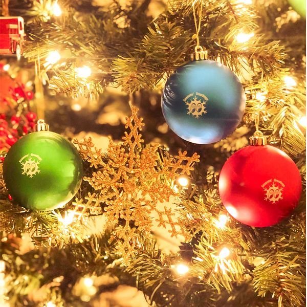 Photo1: MOON Christmas Ornament (1)