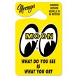 Photo3: MOON Eyeshape Parking Permit (3)