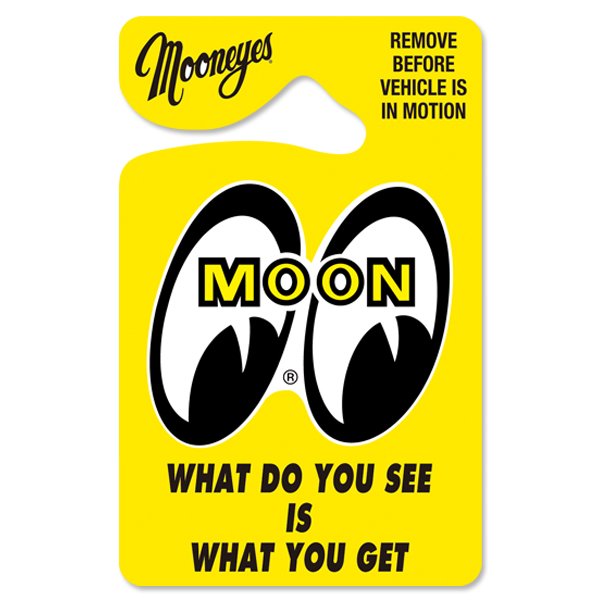 Photo3: MOON Eyeshape Parking Permit (3)