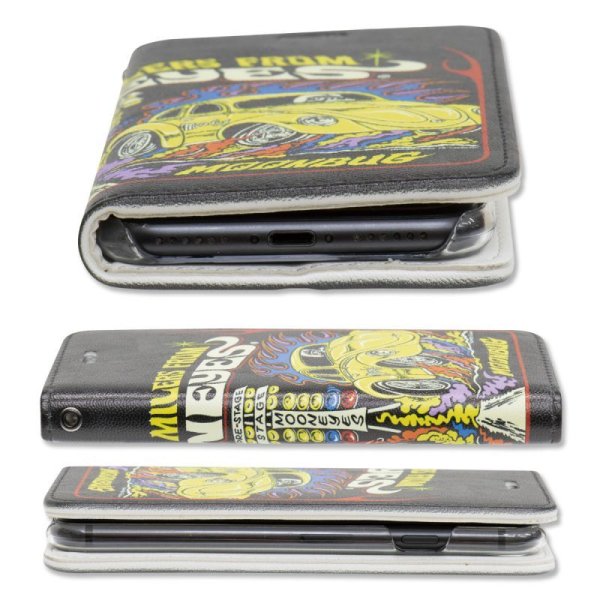 Photo3: MOON Drag Racing iPhone SE(2020Model),  iPhone8, iPhone7 & iPhone6/6s Hard Case (3)