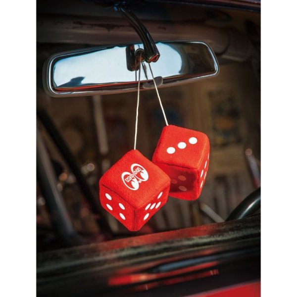 Photo3: MOON Fuzzy Dice (3)