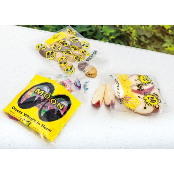 Photo1: MOON Zipper Bag (1)