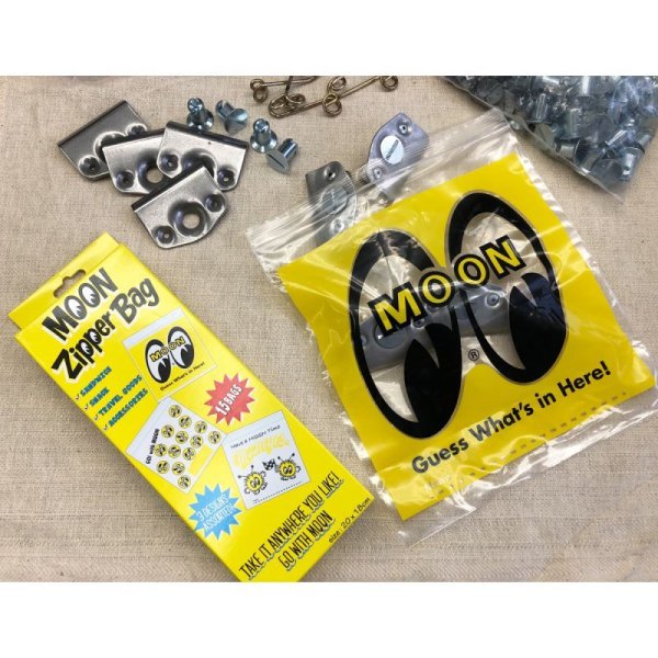 Photo2: MOON Zipper Bag (2)