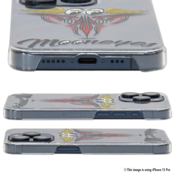 Photo4: MOONEYES Fly With Pinstripe iPhone 15 Pro Hard Case (4)