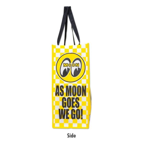 Photo5: MOON Eyeball Eco Tote Bag M (5)