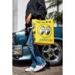 Photo1: MOON Eyeball Eco Tote Bag M (1)