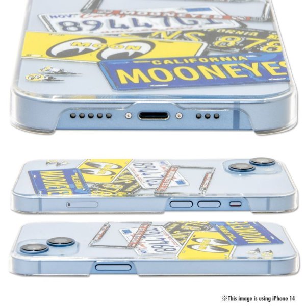 Photo3: 【30%OFF】 MOON License Plate iPhone 14 Pro Hard Case (3)
