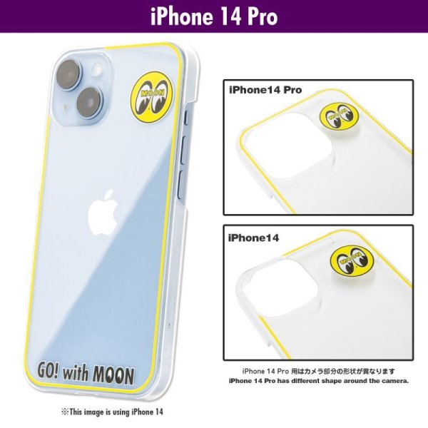 Photo1: 【30%OFF】 MOON Clear Kustom iPhone 14 Pro Hard Case (1)