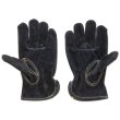 Photo6: MOON Leather Work Gloves (6)