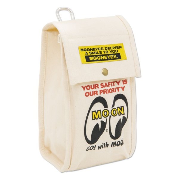 Photo2: MOON Canvas Multi Bag (2)