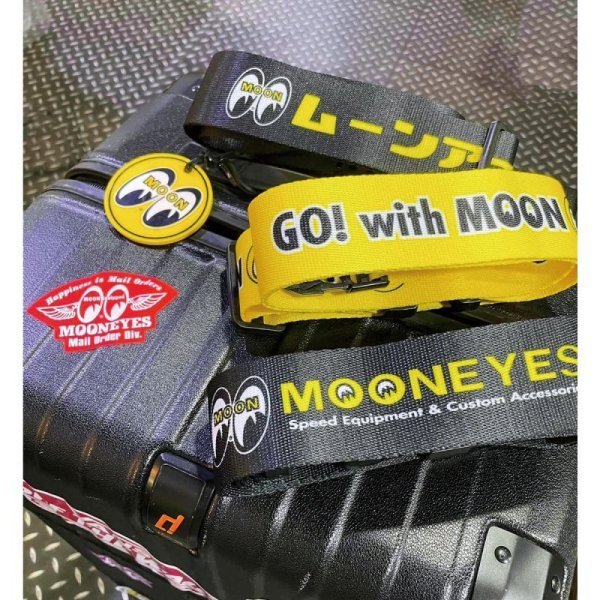 Photo5: ムーンアイズ (MOONEYES) Travel Luggage Belt (5)