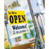 Photo: MOON Open / Closed Sign Plate