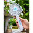 Photo1: MOON Handy Fan (1)