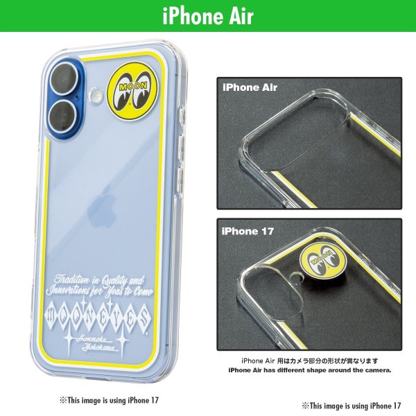 Photo1: MOONEYES Tradition in Quality iPhone Air Hard Case (1)
