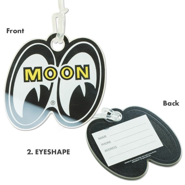 Photo3: MOON Travel Luggage Tag (3)