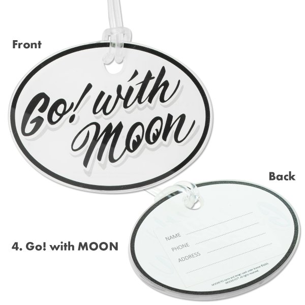 Photo5: MOON Travel Luggage Tag (5)