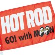 Photo2: HOT ROD MAGAZINE x MOONEYES Flag (2)