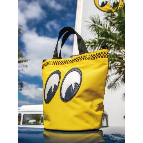 Photo1: MOON Eyeshape Bucket Bag (1)