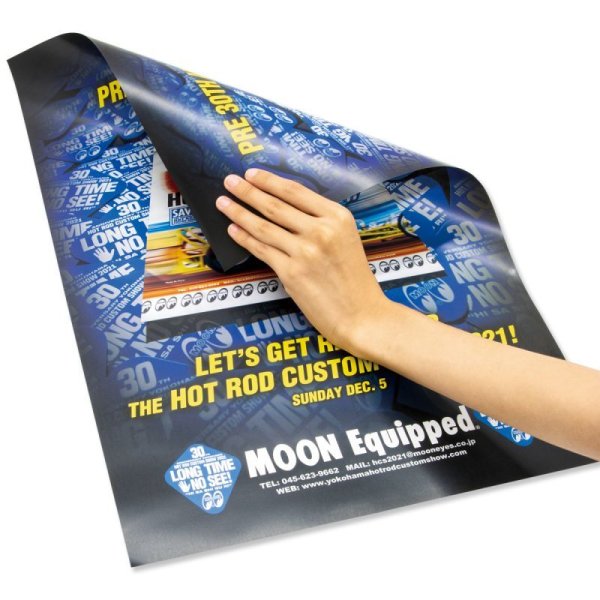 Photo3: Pre 30th Anniversary YOKOHAMA HOT ROD CUSTOM SHOW 2021 Poster (3)