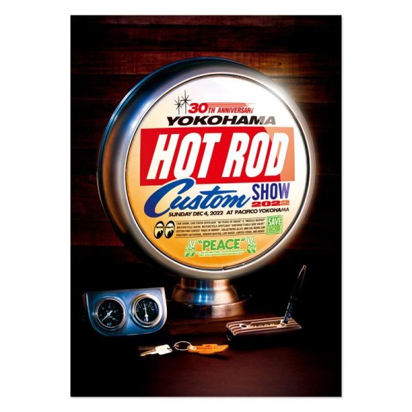 Photo1: 30th Anniversary YOKOHAMA HOT ROD CUSTOM SHOW 2022 Poster (1)