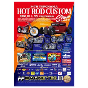 Photo: 34th YOKOHAMA HOT ROD CUSTOM SHOW 2026 Poster (Photo)
