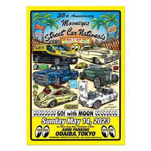 Photo: 35th MOONEYES Street Car Nationals (R) 2023 Poster