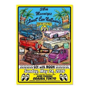 Photo: 38th MOONEYES Street Car Nationals (R) 2026 Poster