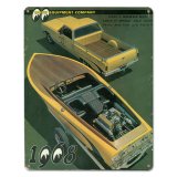 Photo: Moon Vintage Sign Plate 1968 Back Cover